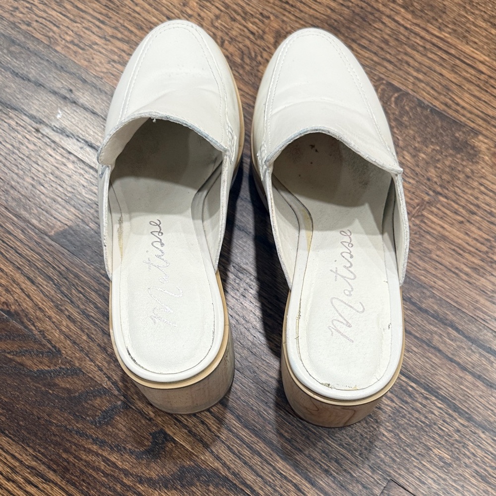 Matisse Kristy Heel Mul in Bone - Picture 4 of 8